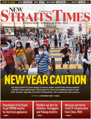 New Straits Times | NST 31.12.21 - Ookbee MY