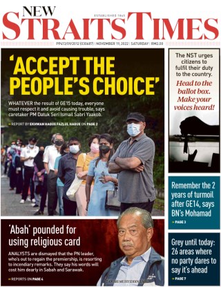 New Straits Times | NST 19.11.22 - Ookbee MY